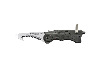 SMITH & WESSON: First Response Assisted Knife Belt Cutter Glass Breaker