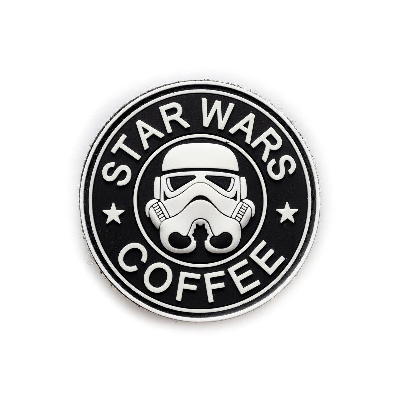 TACTICAL INNOVATIONS: Star Wars Coffee PVC Morale Patch, Glow in the Dark