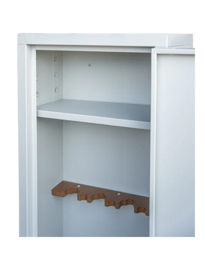 CRAFT METAL FURNITURE: Gun Security Cabinet  (Dimensions: 55"h x 17"w x 10"d)