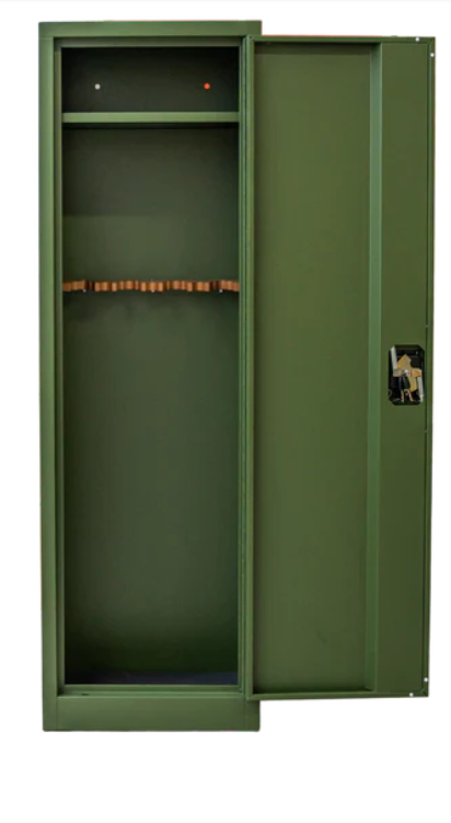 CRAFT METAL FURNITURE: Gun Security Cabinet  (Dimensions: 55"h x 17"w x 10"d)