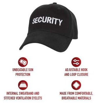 ROTHCO: Security Supreme Low Profile Insignia Cap