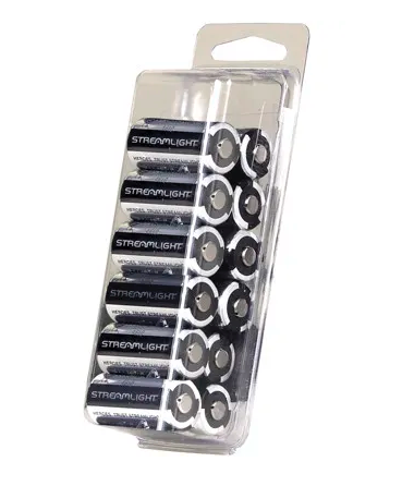 Streamlight - Piles au lithium CR123A (paquet de 12)