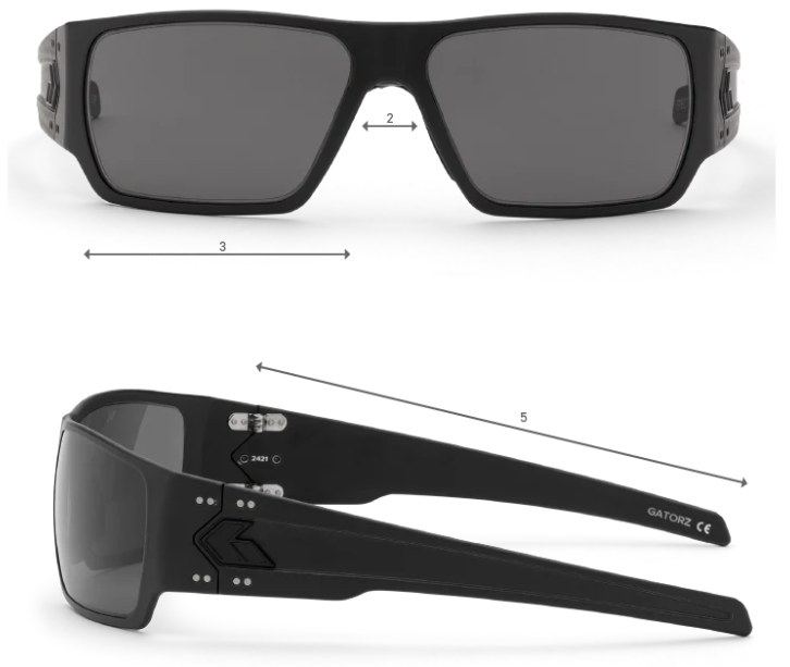 GATORZ: Jack Carr X Specter Sunglasses (OPz Polarized, Black w/ Green Tomahawks)
