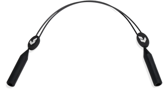 GATORZ: Black Stainless Steel Sun Glass Cord