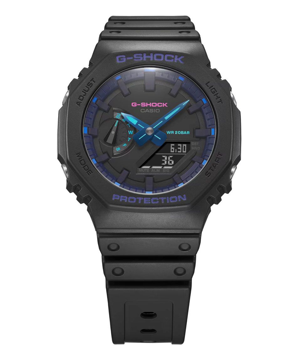 CASIO G-SHOCK: GA-2100VB-1A Analog Digital Watch