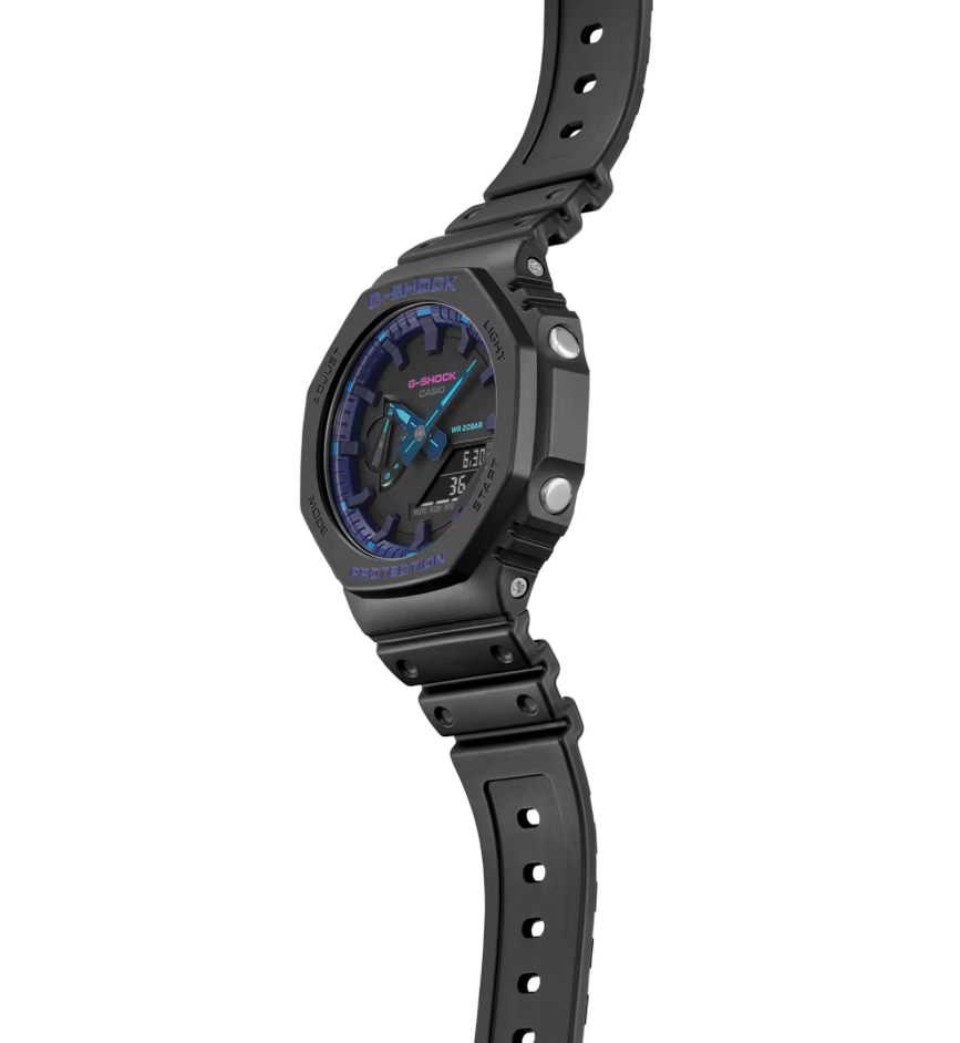 CASIO G-SHOCK: GA-2100VB-1A Analog Digital Watch