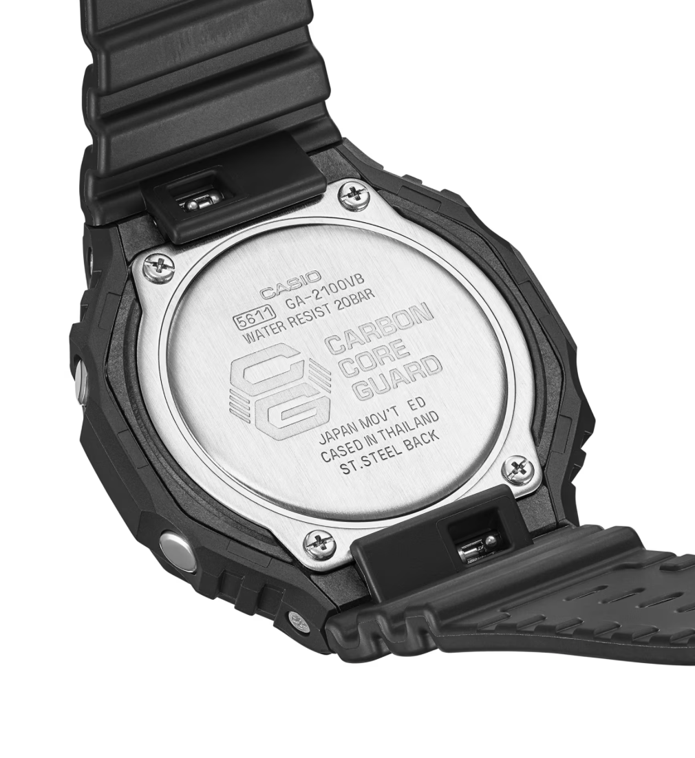 CASIO G-SHOCK: GA-2100VB-1A Analog Digital Watch