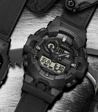 CASIO G-SHOCK: GA700BCE-1A, Street-Smart Edition