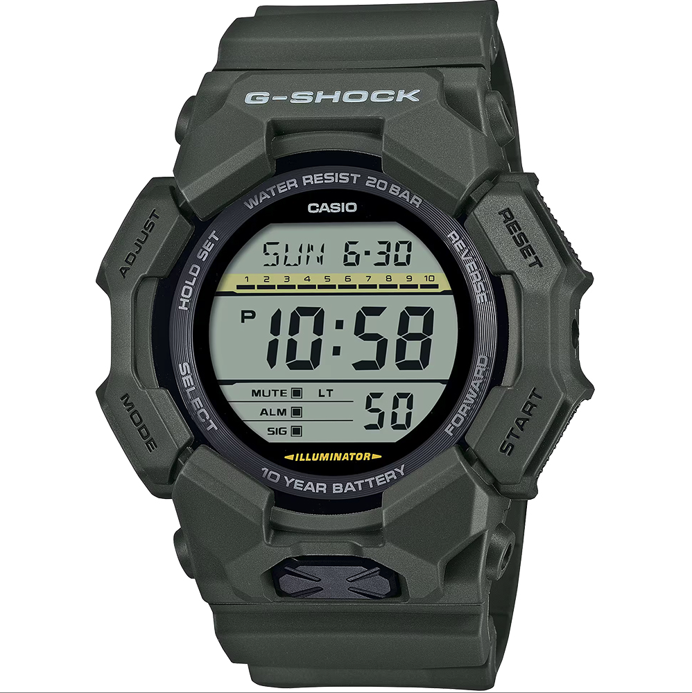 CASIO G-SHOCK: GD010-3 Digital Watch