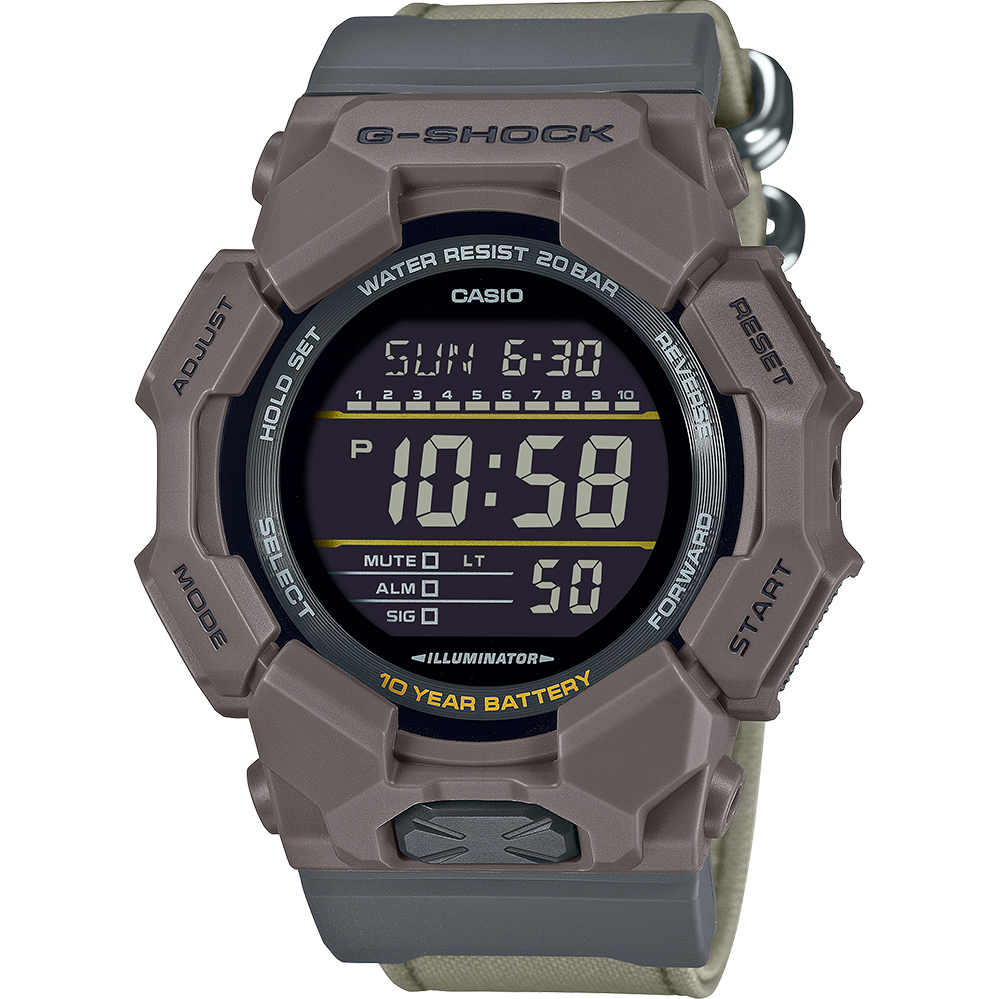 CASIO G-SHOCK: GD-010CE-5 Digital Watch