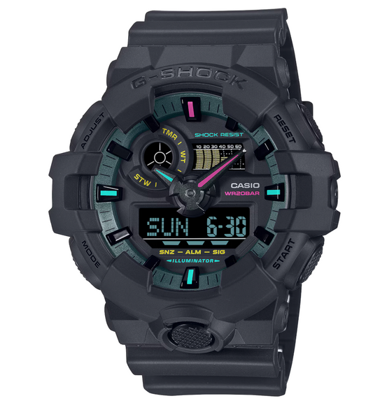 CASIO G-SHOCK: GA-700MF-1A Digital Analog Watch