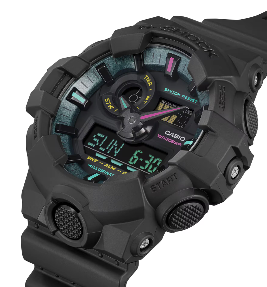 CASIO G-SHOCK: GA-700MF-1A Digital Analog Watch