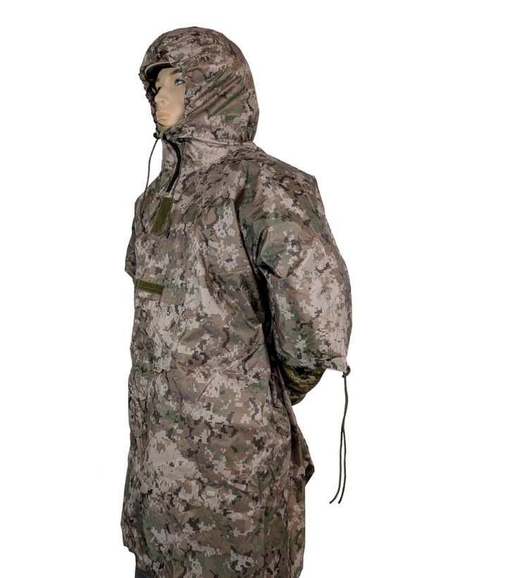 TACTICAL INNOVATIONS: Waterproof Military Poncho, Digital Multi-Terrain Camouflage