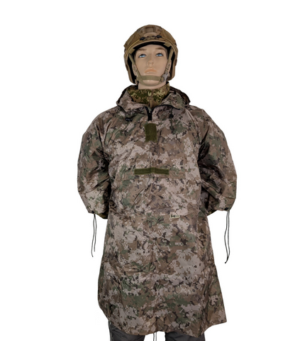 TACTICAL INNOVATIONS: Waterproof Military Poncho, Digital Multi-Terrain Camouflage