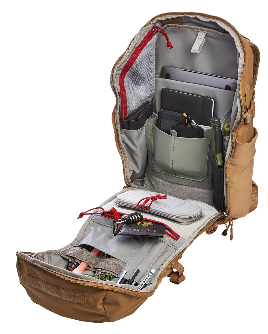VERTX: Siege Tactical Backpack, 25 L (Black, Coyote, Wolf Grey)