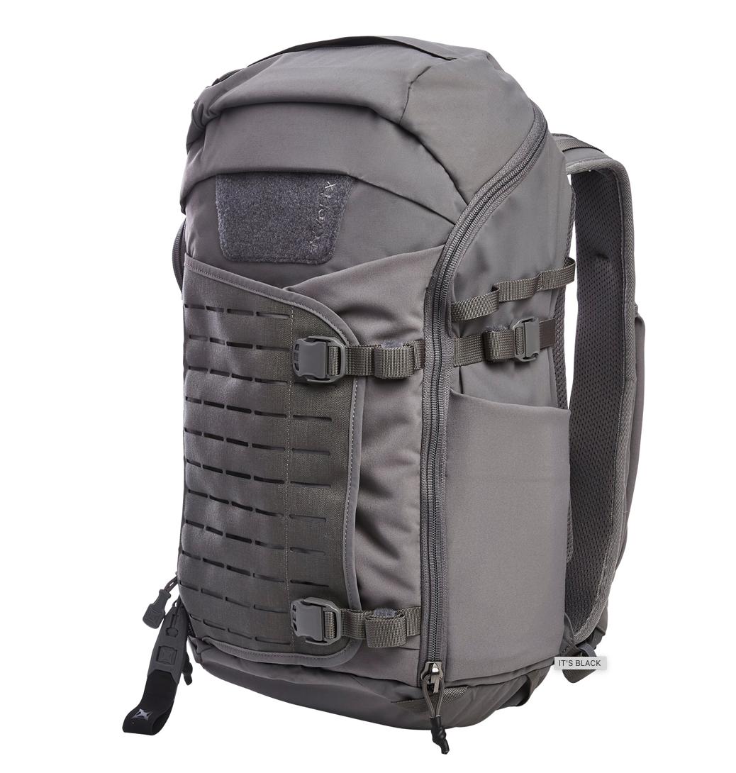 VERTX: Siege Tactical Backpack, 25 L (Black, Coyote, Wolf Grey)