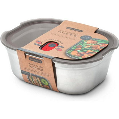 BLACK+BLUM: Steel Food Box, Large