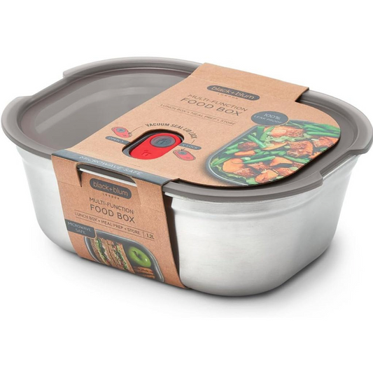 BLACK+BLUM: Steel Food Box, Large