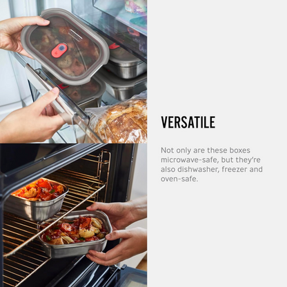 BLACK+BLUM: Steel Food Box, Large