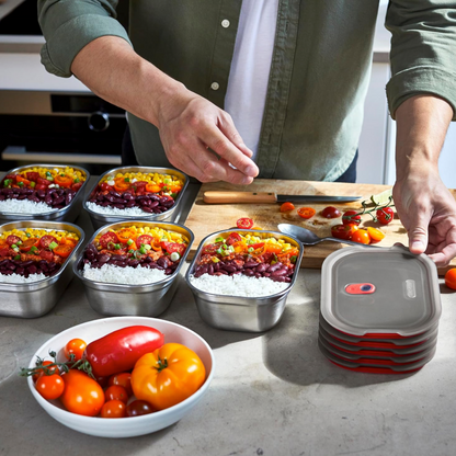 BLACK+BLUM: Steel Food Box, Large