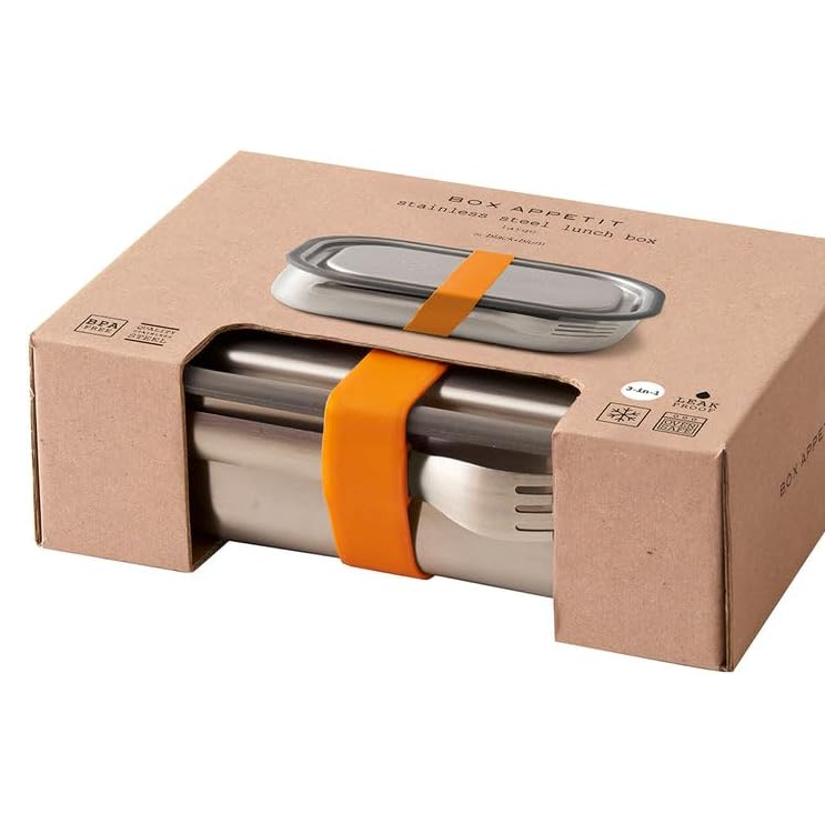 BLACK+BLUM: Stainless Steel Lunch Box, 1L
