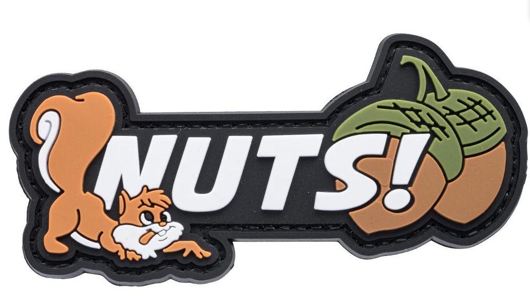 TACTICAL INNOVATIONS: Nuts PVC Morale Patch