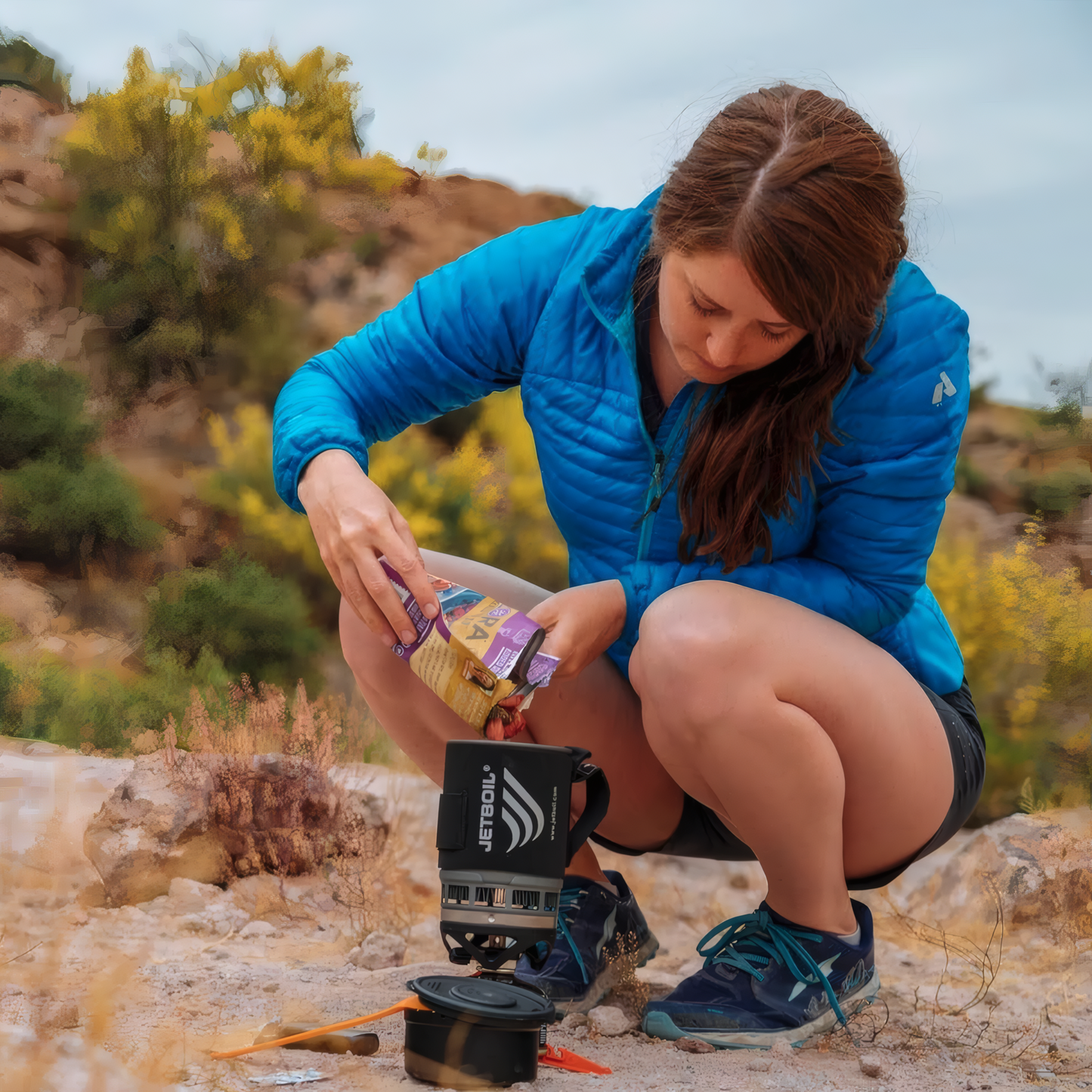 JETBOIL: Zip 0.8L Camping and Backpacking Stove Cooking System