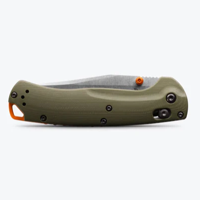 BENCHMADE: TaggedOut, OD Green, Clip-Point