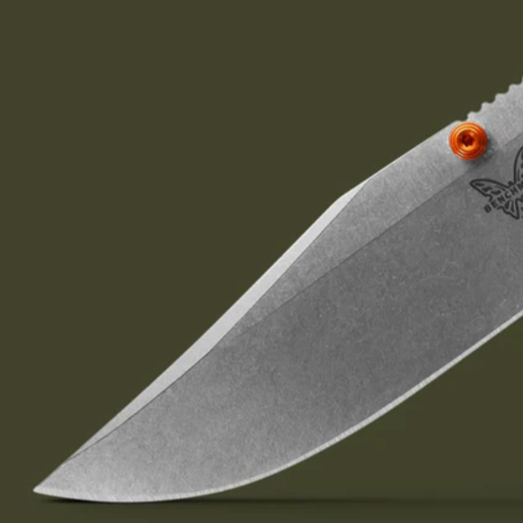 BENCHMADE: TaggedOut, OD Green, Clip-Point
