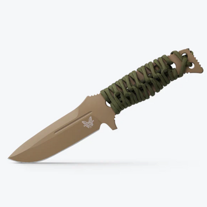 BENCHMADE: Fixed Adamas, OD Parachord, Drop-Point