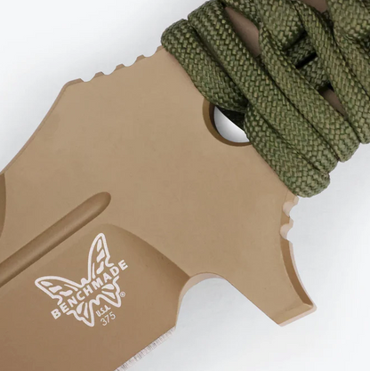 BENCHMADE: Fixed Adamas, OD Parachord, Drop-Point
