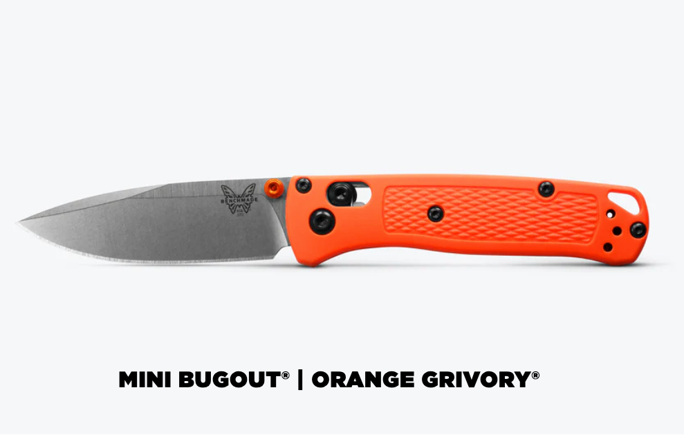 BENCHMADE: Mini Bugout, Drop-Point