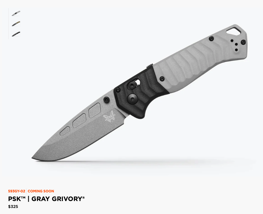 BENCHMADE: PSK, CPM-MagnaCut, Drop-Point