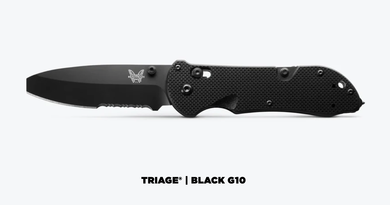 BENCHMADE: Triage, Black G10