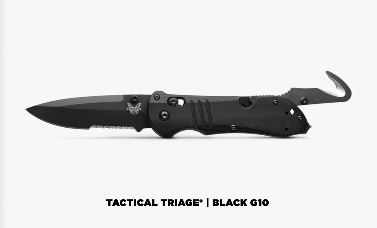 BENCHMADE: Tactical Triage, Black G10