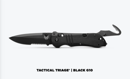 BENCHMADE: Tactical Triage, Black G10