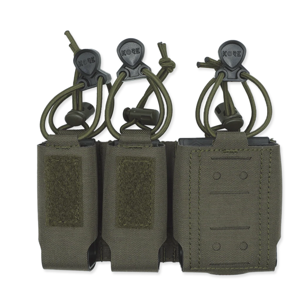 KORE ESSENTIALS: Trio Mag Pouch for Battle Belt 1.75"