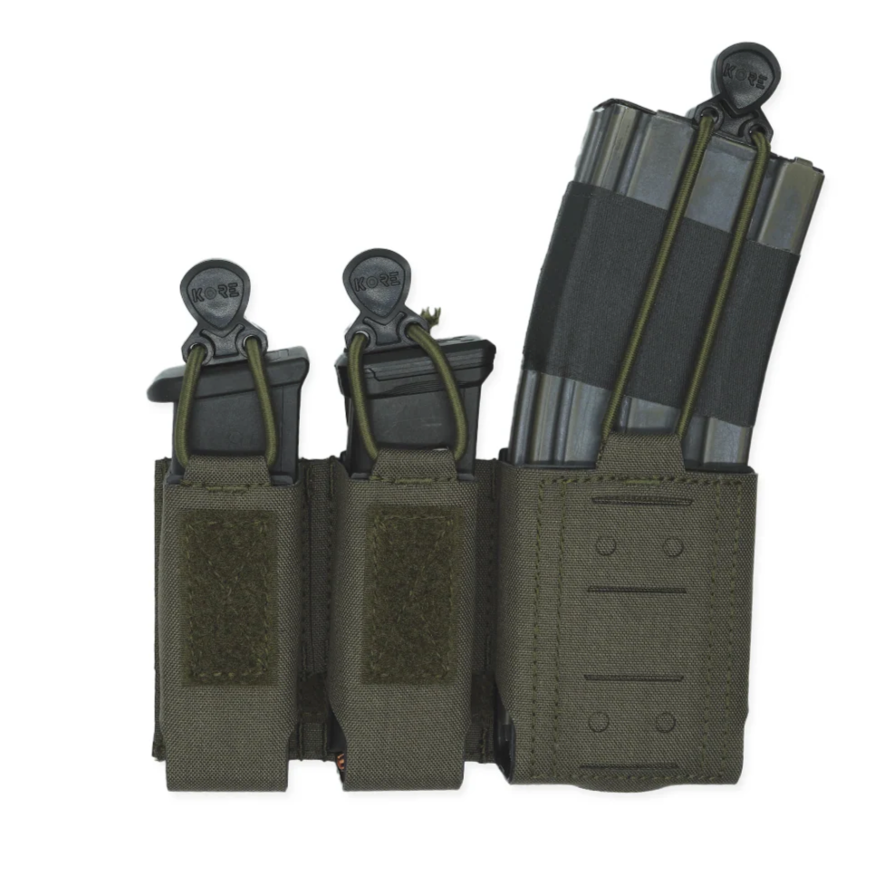 KORE ESSENTIALS: Trio Mag Pouch for Battle Belt 1.75"