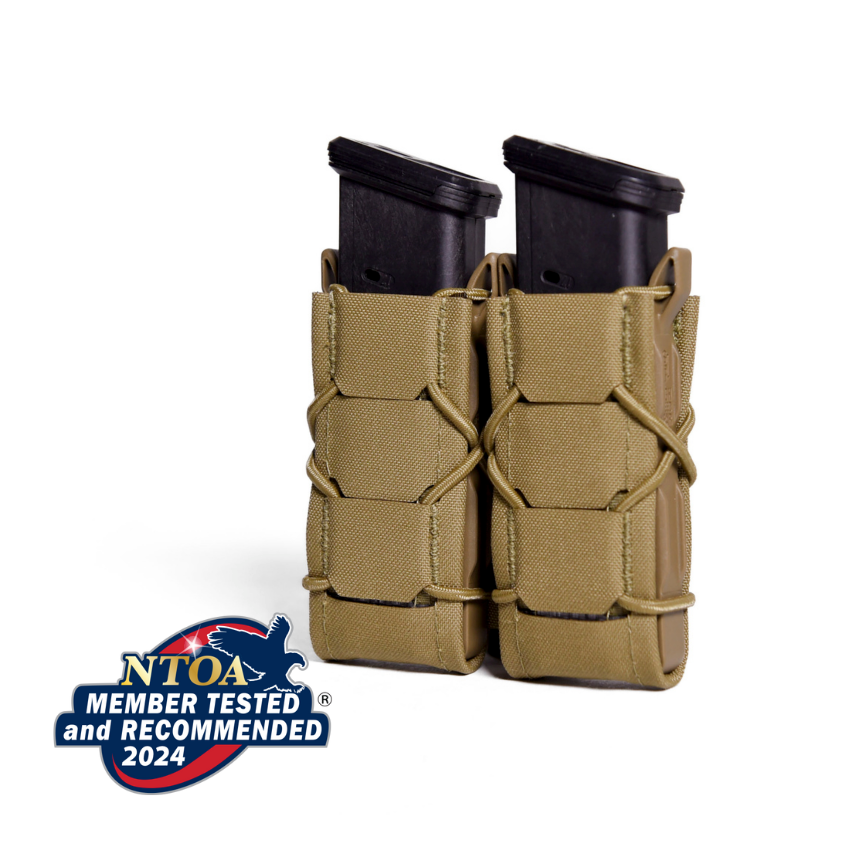HIGH SPEED GEAR: Gen 2 Double Pistol TACO MOLLE Pouch