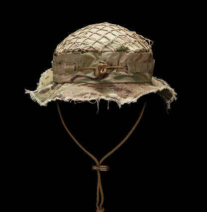 CARCAJOU TACTICAL: Recon Boonie Hat, Multicam, Frayed, Size 2