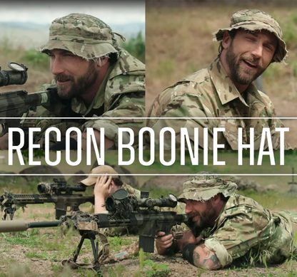 CARCAJOU TACTICAL: Recon Boonie Hat, Multicam, Frayed, Size 2