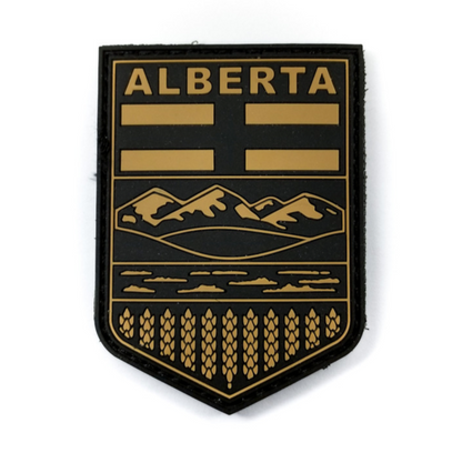 TACTICAL INNOVATIONS: Alberta Provincial Shield PVC Patch – Multicolour Collection