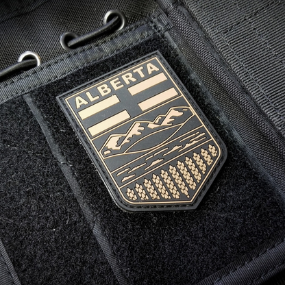 TACTICAL INNOVATIONS: Alberta Provincial Shield PVC Patch – Multicolour Collection