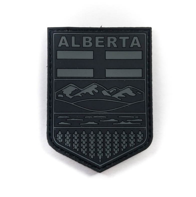 TACTICAL INNOVATIONS: Alberta Provincial Shield PVC Patch – Multicolour Collection