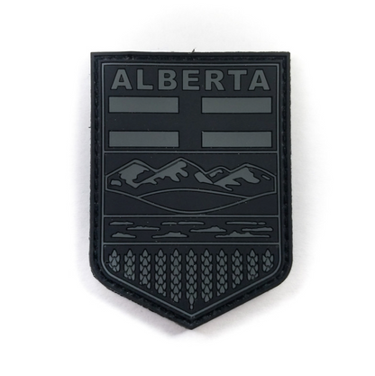 TACTICAL INNOVATIONS: Alberta Provincial Shield PVC Patch – Multicolour Collection