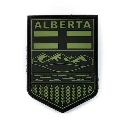 TACTICAL INNOVATIONS: Alberta Provincial Shield PVC Patch – Multicolour Collection
