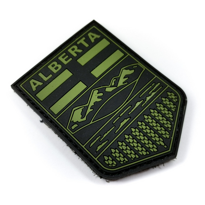 TACTICAL INNOVATIONS: Alberta Provincial Shield PVC Patch – Multicolour Collection