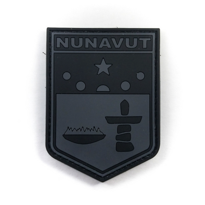 TACTICAL INNOVATIONS: Nunavut Territorial Shield PVC Patch – Multicolour Collection