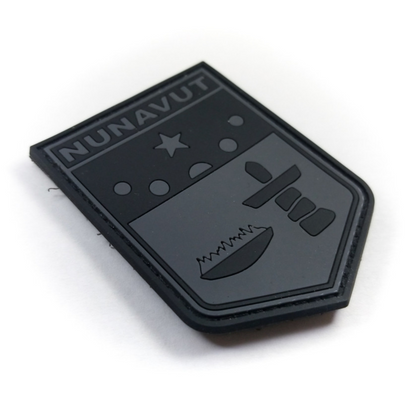 TACTICAL INNOVATIONS: Nunavut Territorial Shield PVC Patch – Multicolour Collection