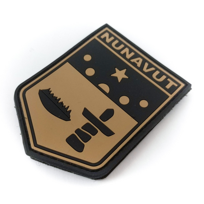 TACTICAL INNOVATIONS: Nunavut Territorial Shield PVC Patch – Multicolour Collection